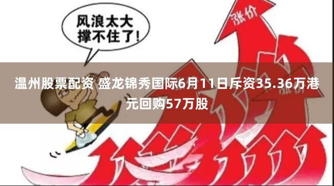 温州股票配资 盛龙锦秀国际6月11日斥资35.36万港元回购57万股