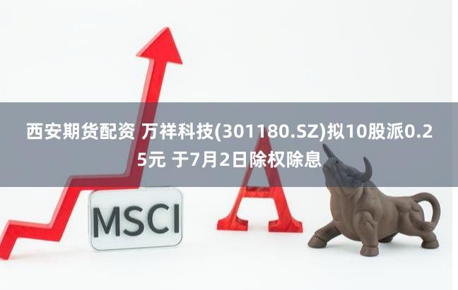 西安期货配资 万祥科技(301180.SZ)拟10股派0.25元 于7月2日除权除息