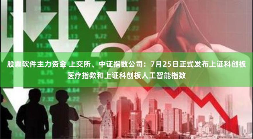 股票软件主力资金 上交所、中证指数公司：7月25日正式发布上证科创板医疗指数和上证科创板人工智能指数