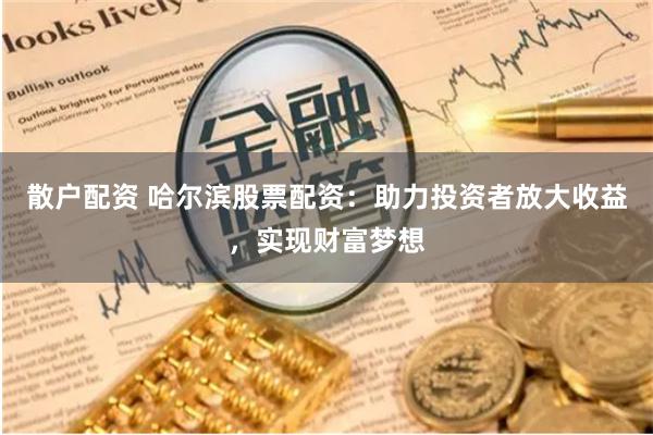 散户配资 哈尔滨股票配资：助力投资者放大收益，实现财富梦想